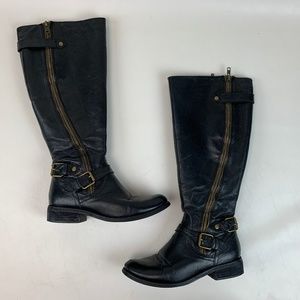 Steve Madden Tall Leather Riding Boots